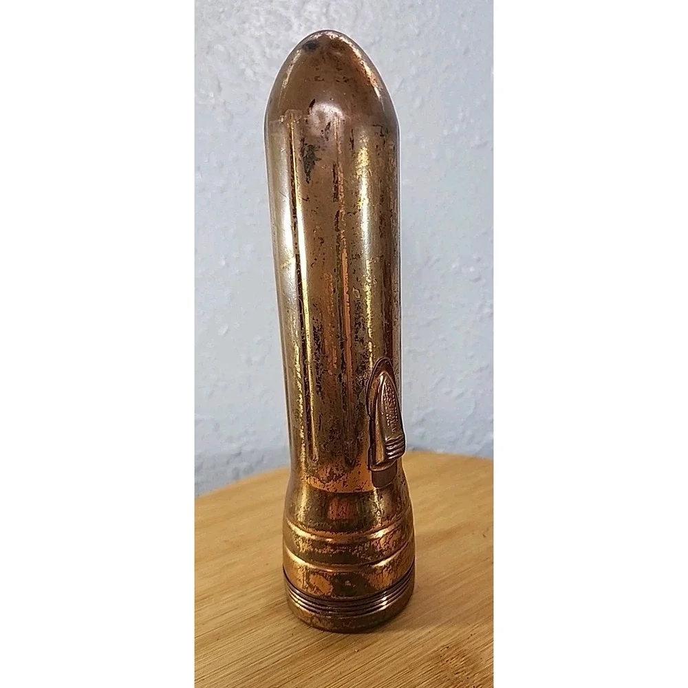 Vintage Winchester 22 Karat Copper Flashlight Vintage 1950s